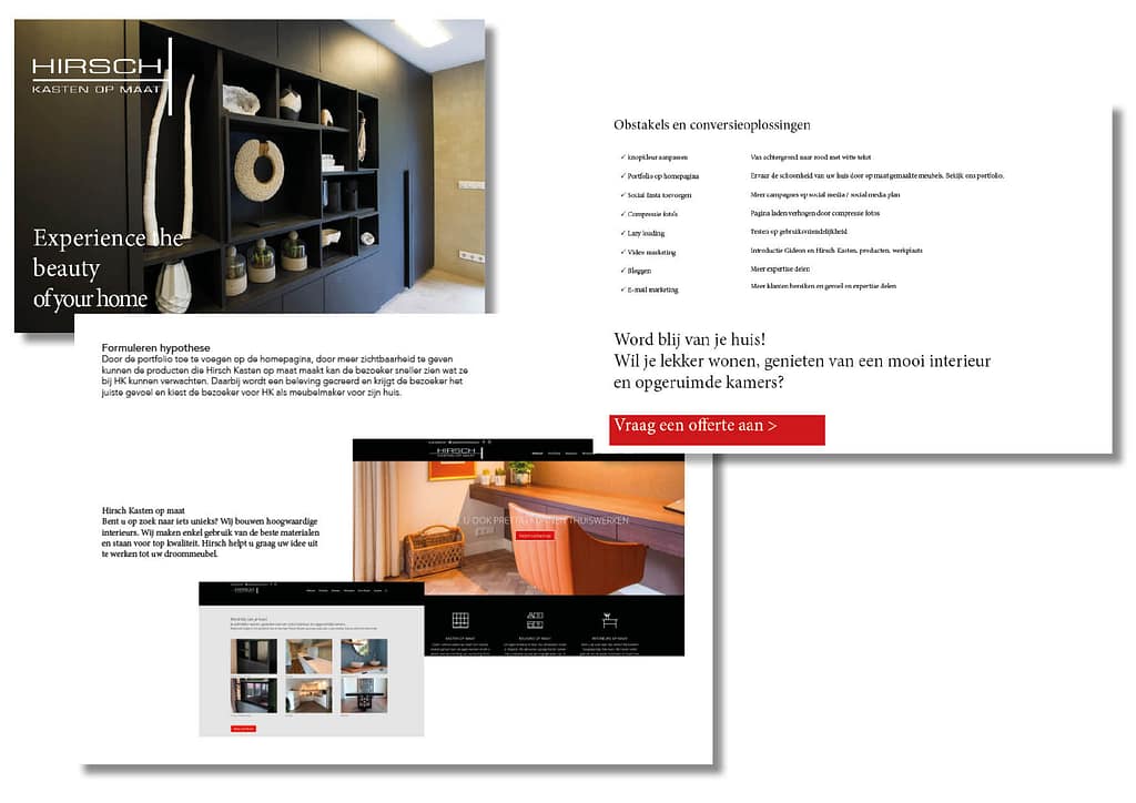 CRO plan Hirsch Kasten