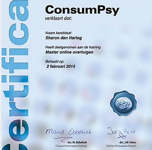 Certificaten Neuromarketing